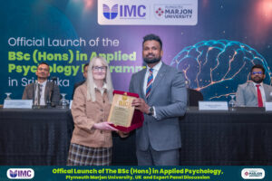 IMC Education & Plymouth Marjon University, UK Launch BSc (Hons) in Applied Psychology in Sri Lanka